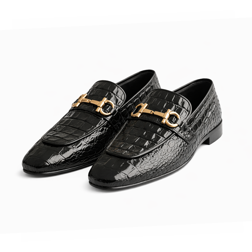 BRUNARK Halston Tassel Leather Loafers