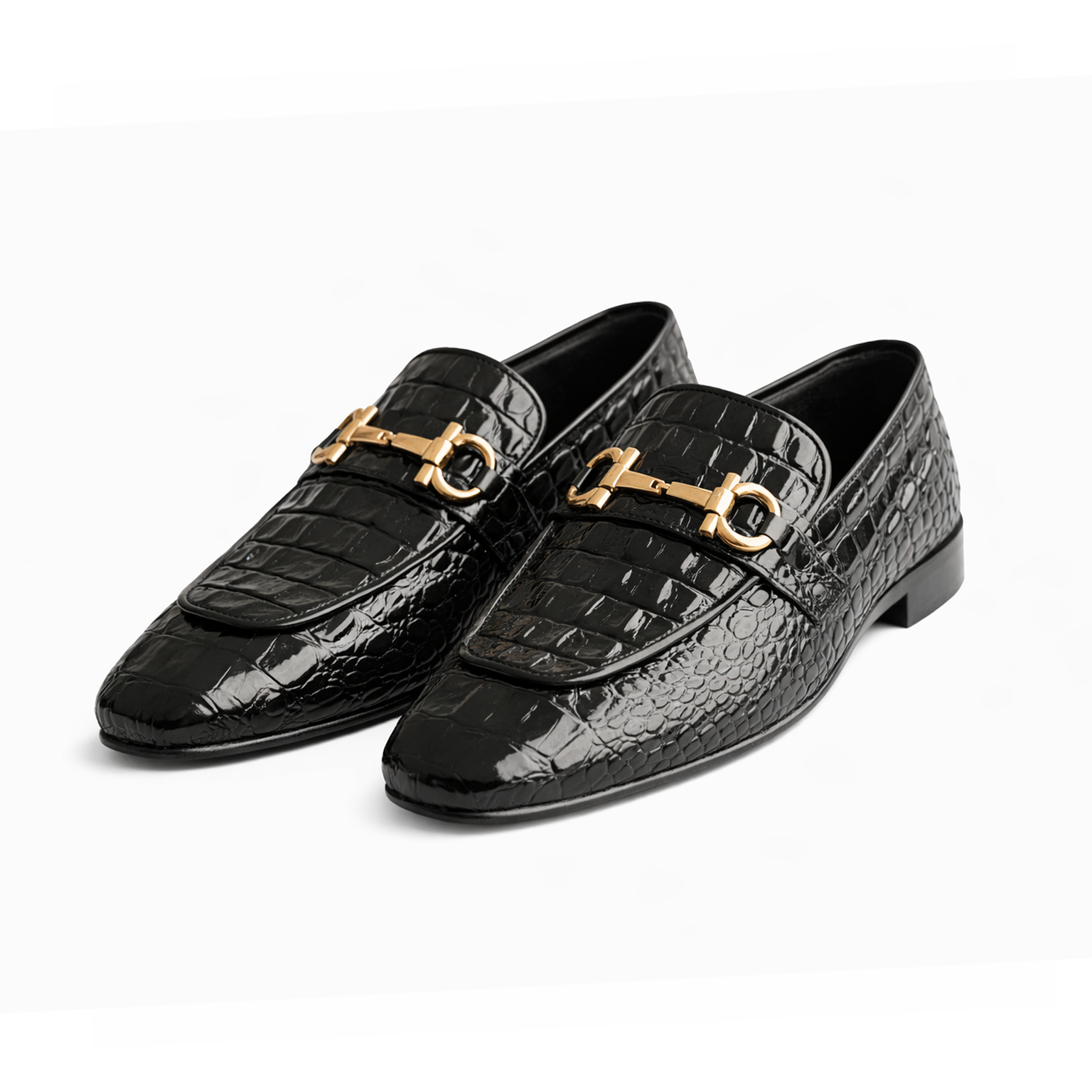 BRUNARK Halston Tassel Leather Loafers
