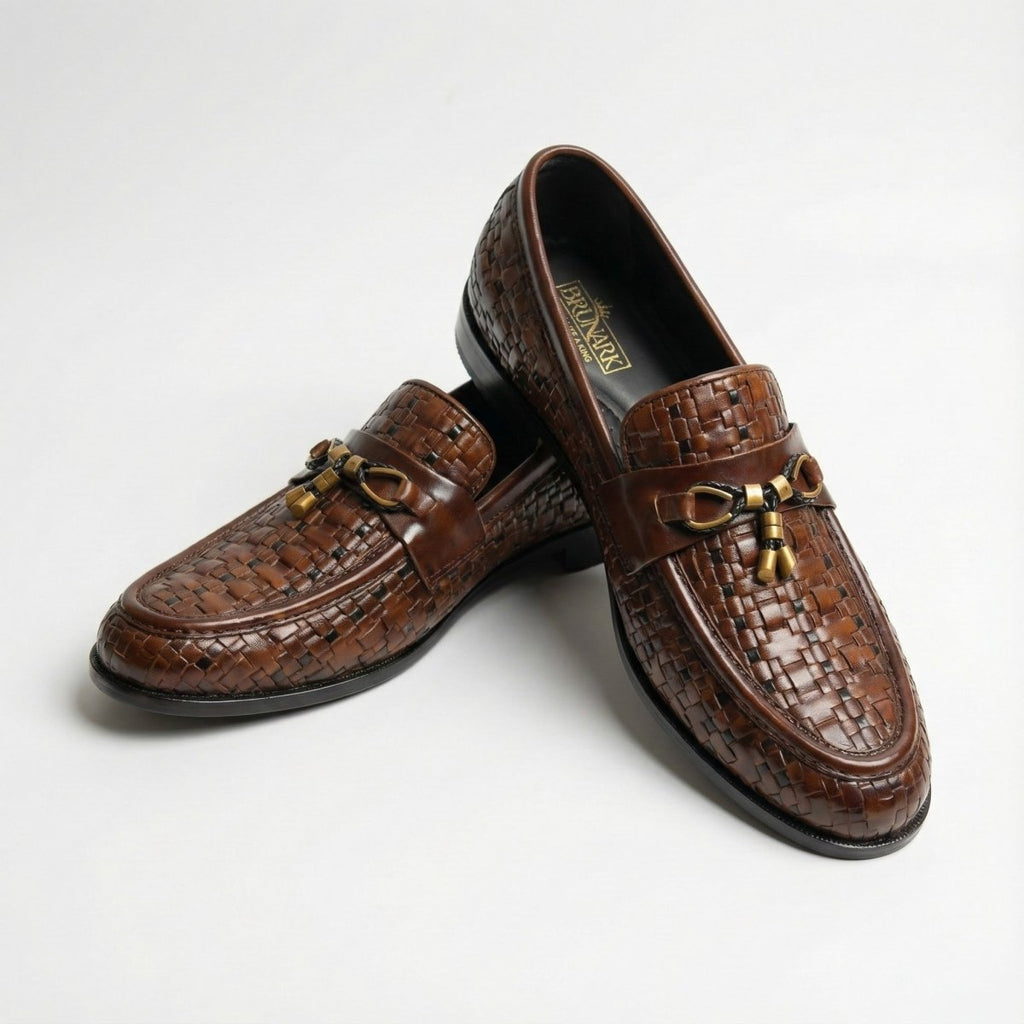BRUNARK Ashford Leather Dress Shoes - Brunark.com