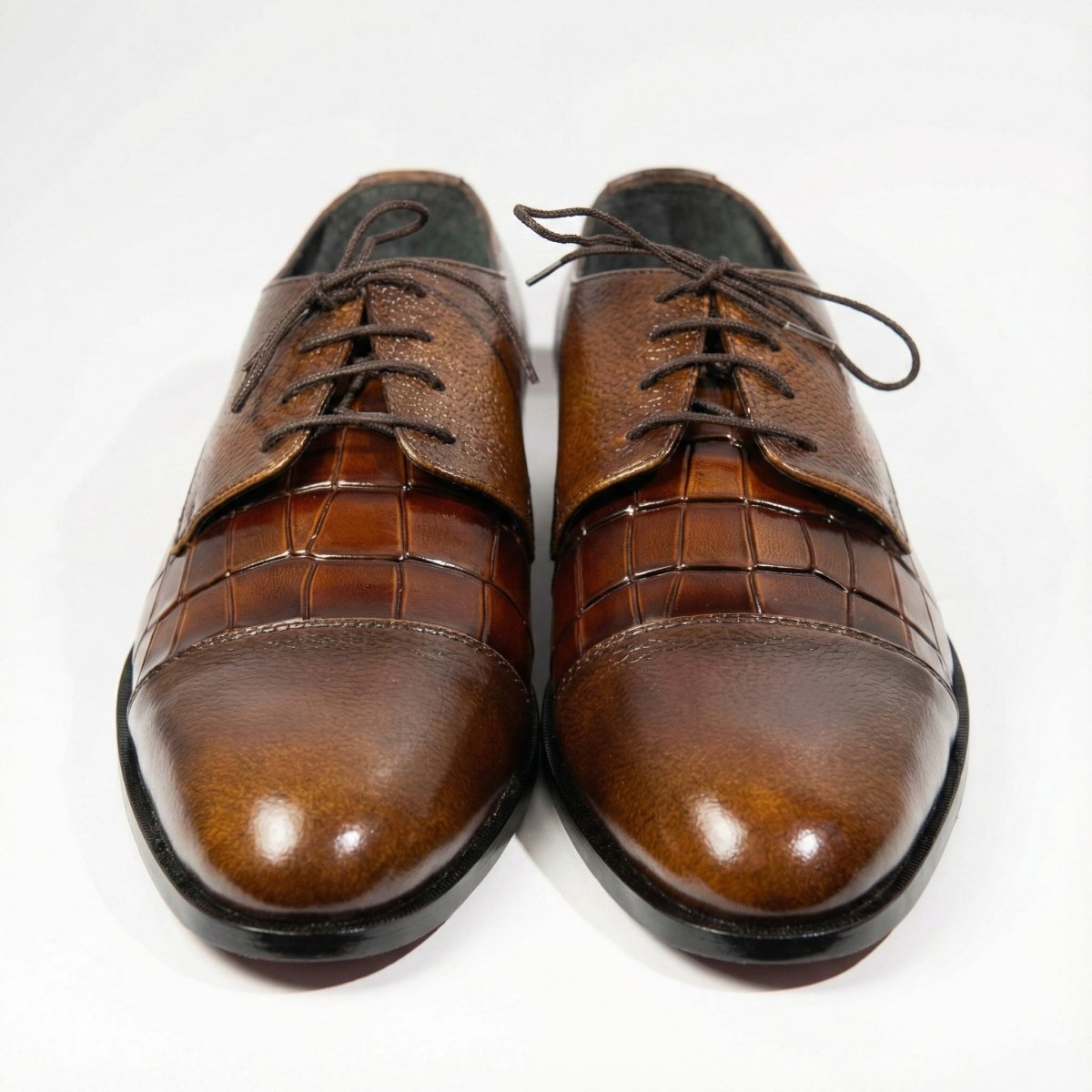 BRUNARK Whitmore Leather Dress Shoes - Brunark.com