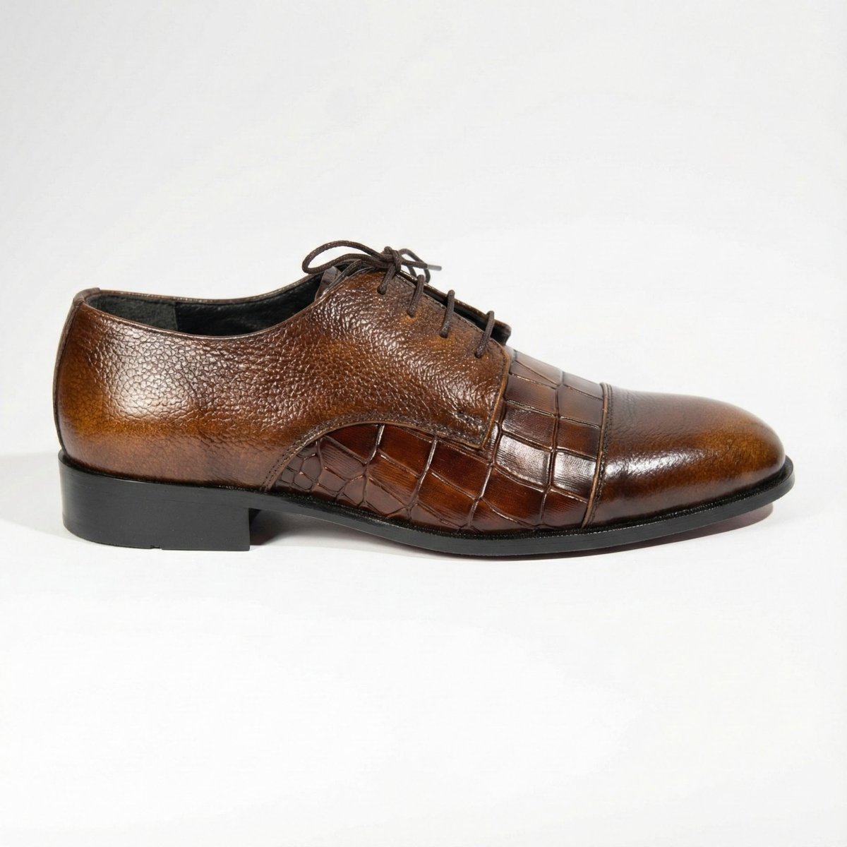 BRUNARK Whitmore Leather Dress Shoes - Brunark.com